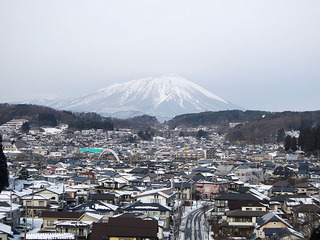 2012年元旦の岩手山