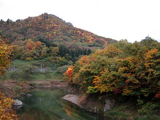 錦秋湖の紅葉 2012/10/28
